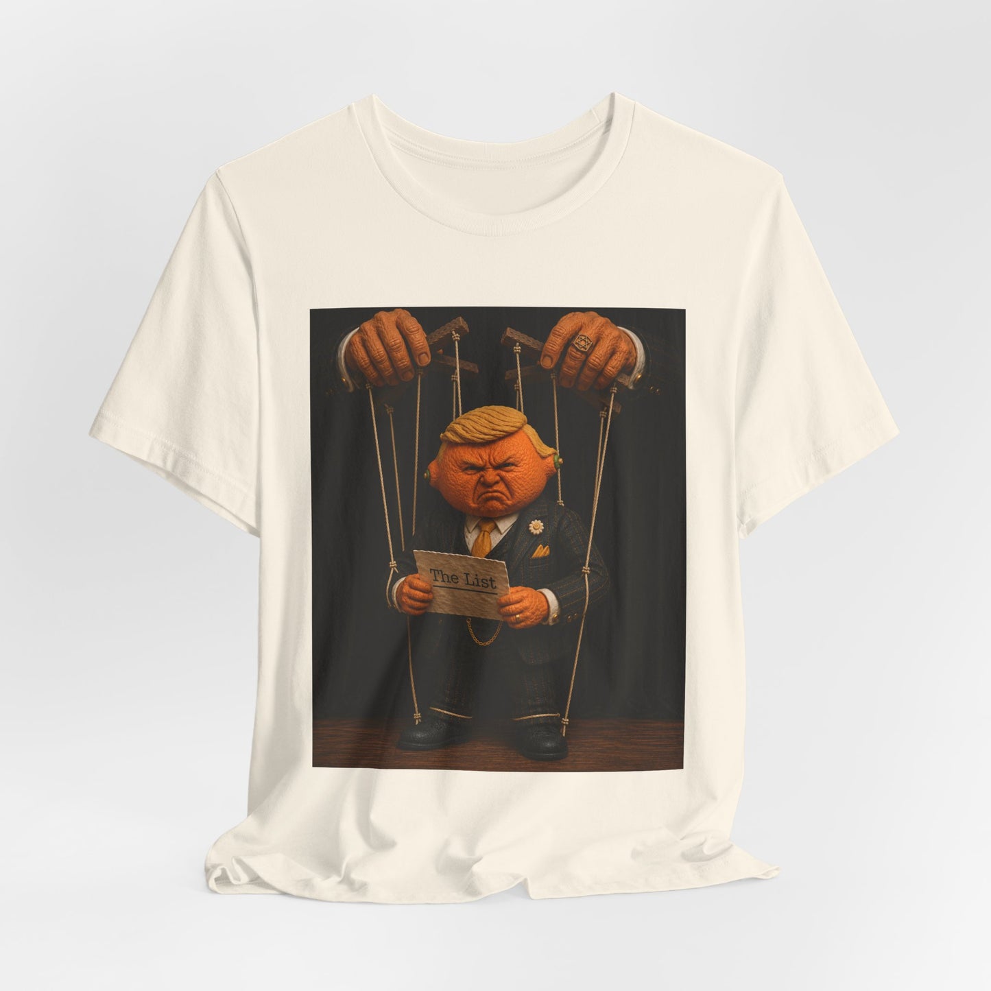 Political satire Tee — Puppet Illustration