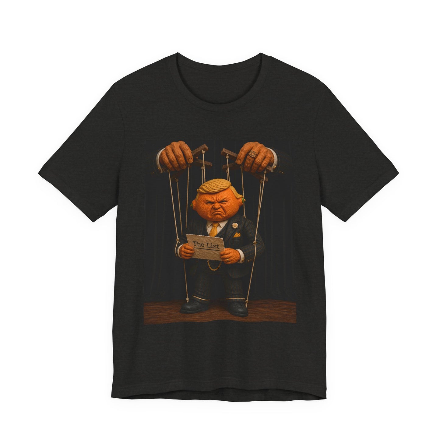 Political satire Tee — Puppet Illustration