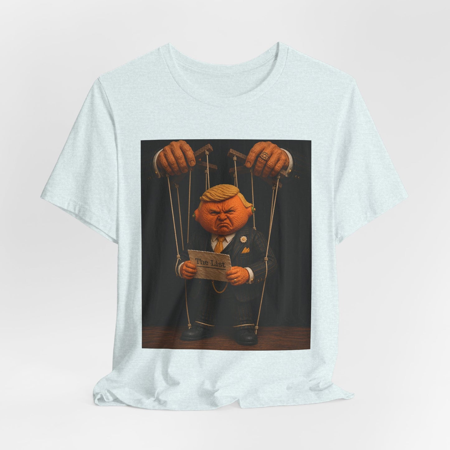 Political satire Tee — Puppet Illustration