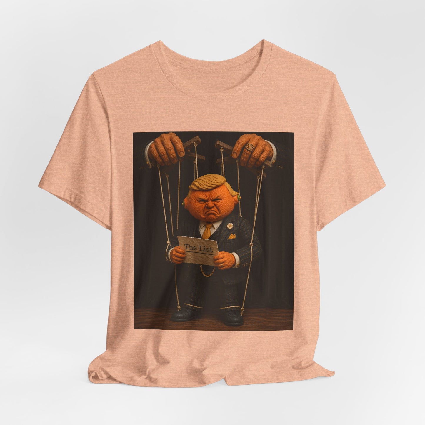 Political satire Tee — Puppet Illustration