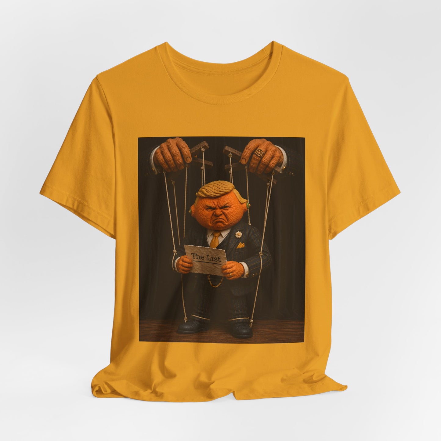 Political satire Tee — Puppet Illustration