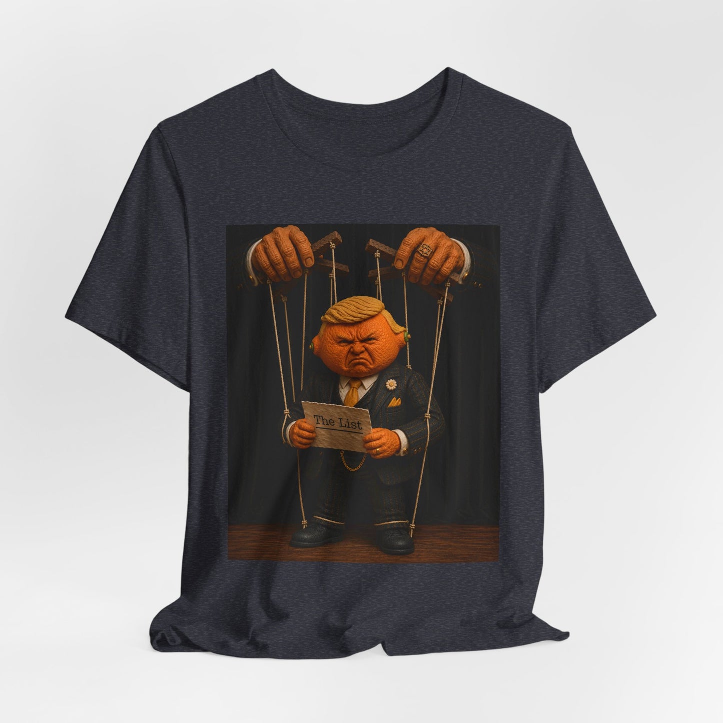 Political satire Tee — Puppet Illustration