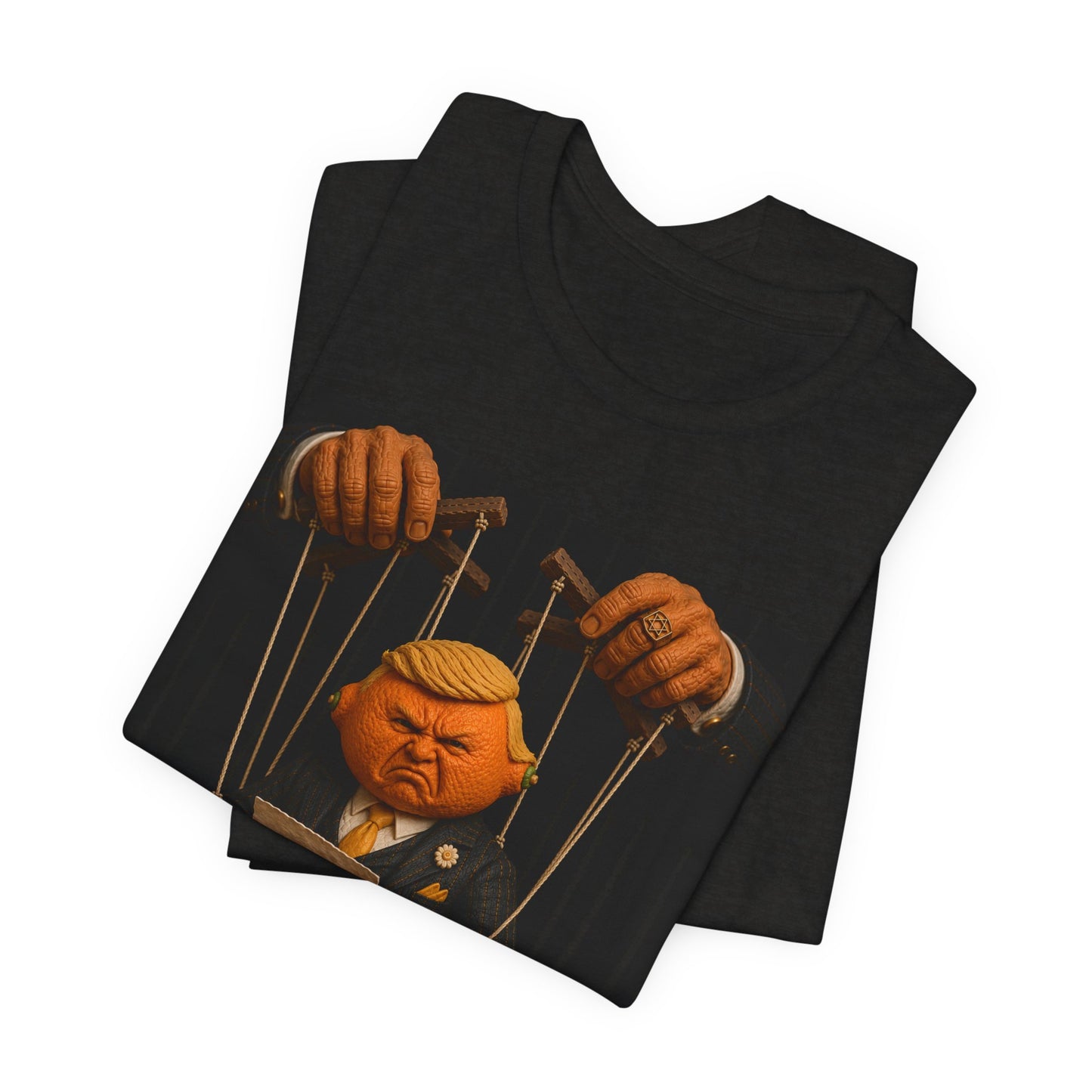 Political satire Tee — Puppet Illustration