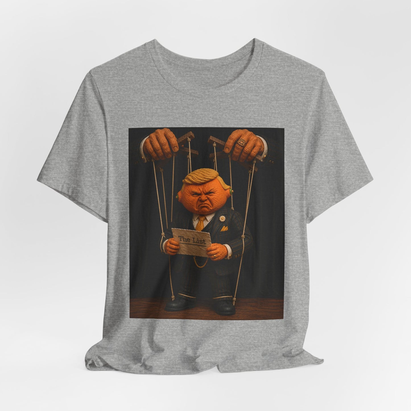 Political satire Tee — Puppet Illustration