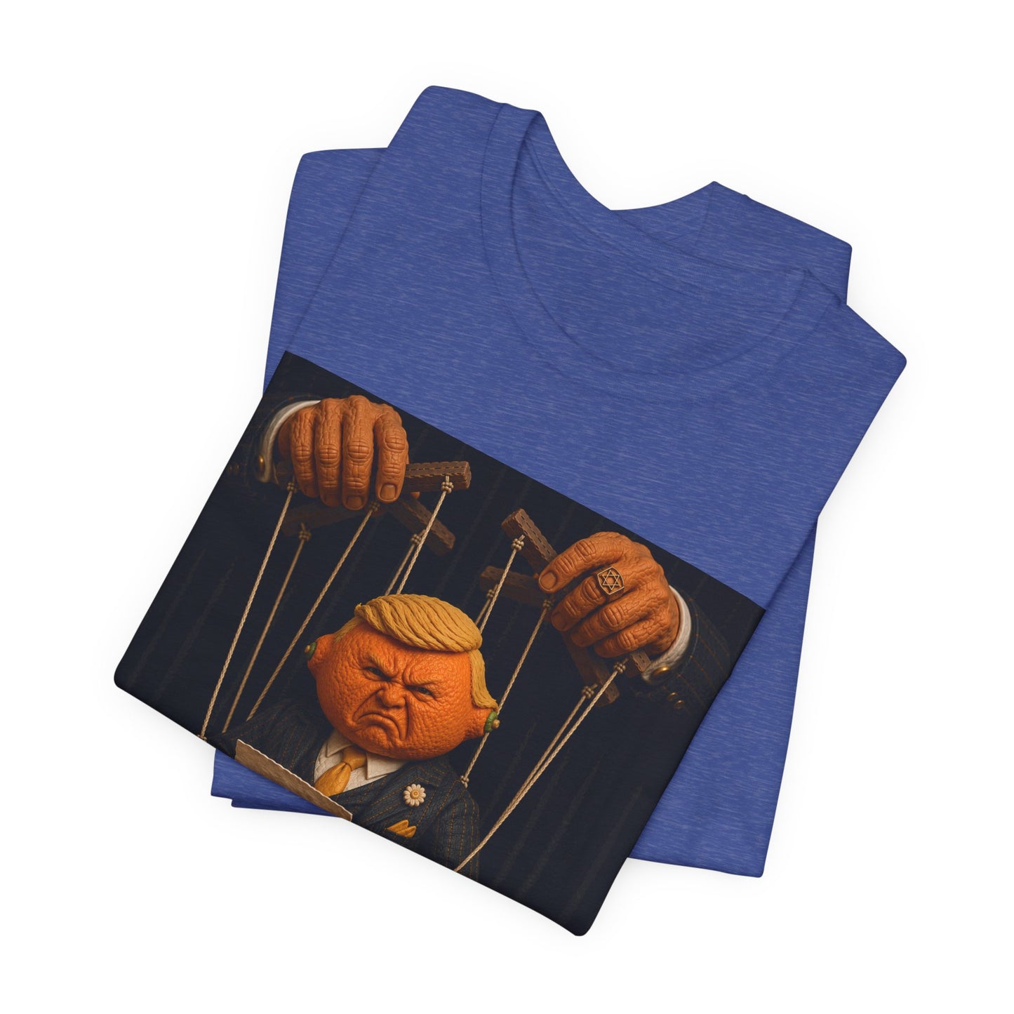 Political satire Tee — Puppet Illustration