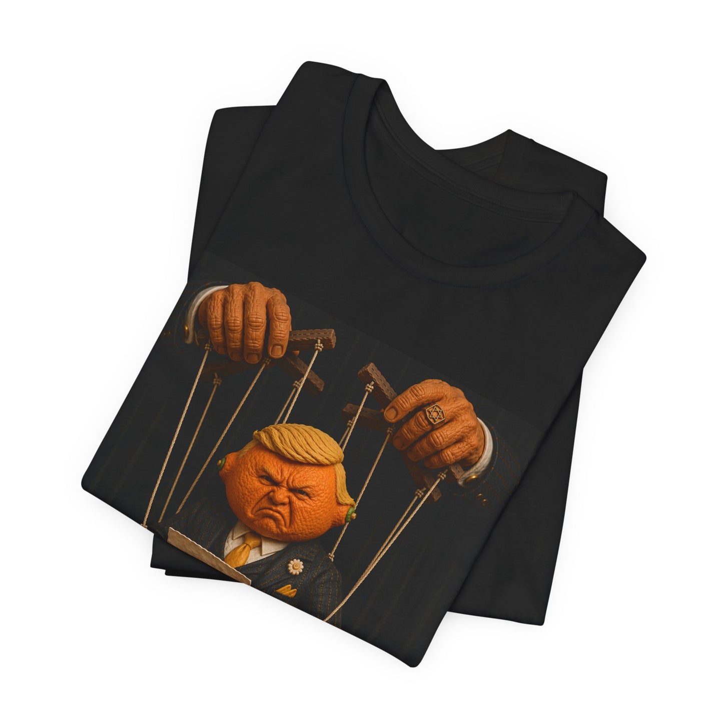 Political satire Tee — Puppet Illustration
