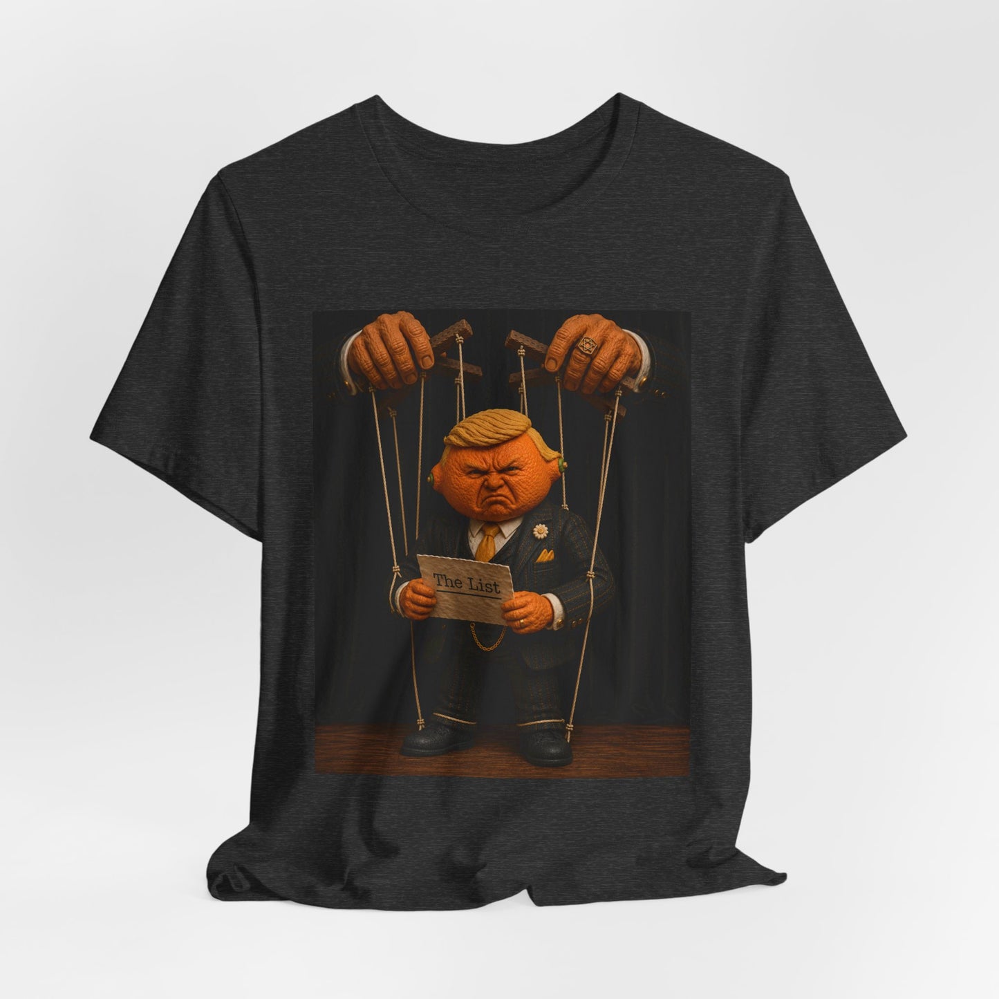 Political satire Tee — Puppet Illustration