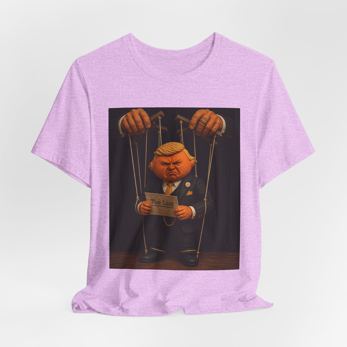 Political satire Tee — Puppet Illustration