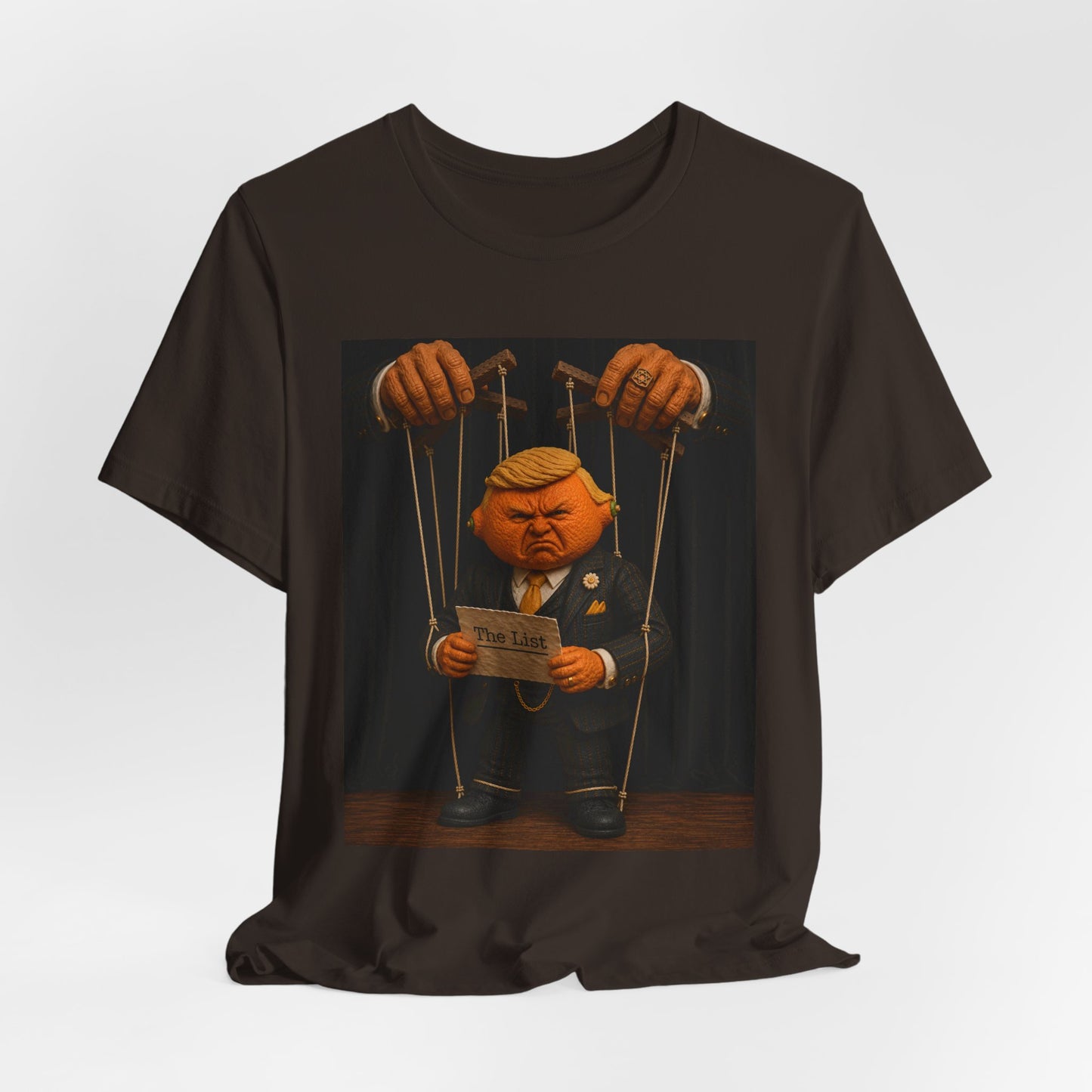 Political satire Tee — Puppet Illustration
