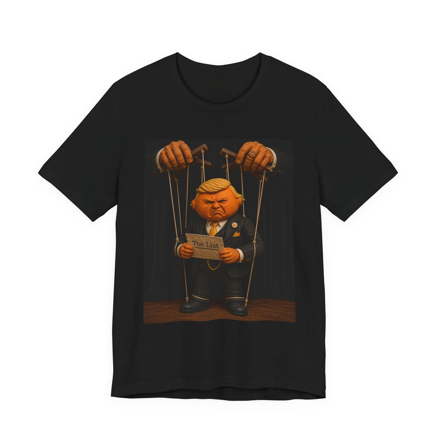Political satire Tee — Puppet Illustration