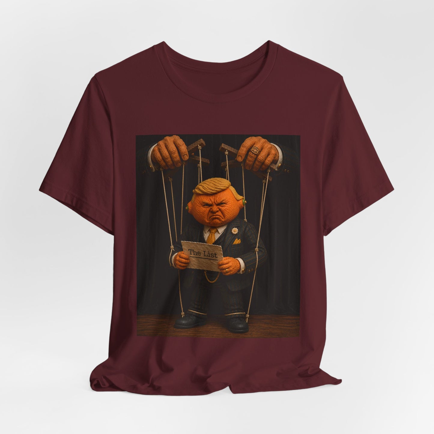 Political satire Tee — Puppet Illustration