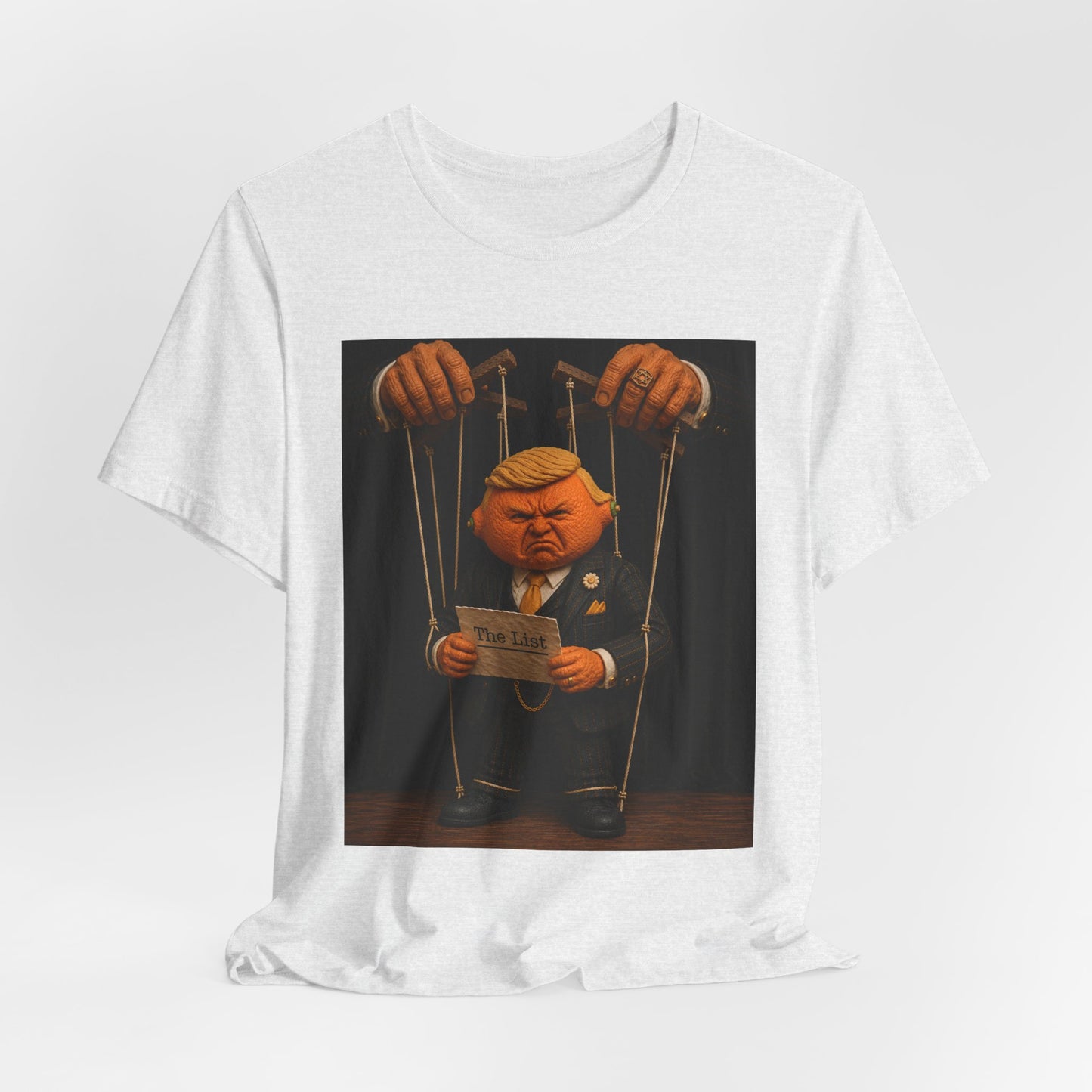 Political satire Tee — Puppet Illustration