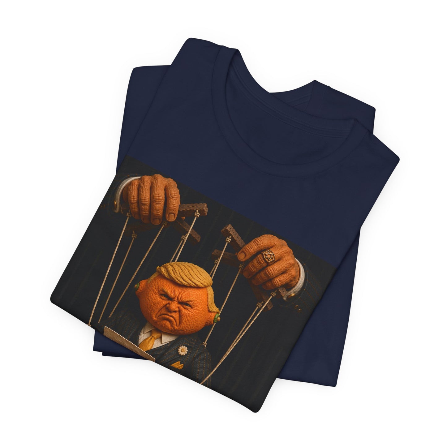 Political satire Tee — Puppet Illustration