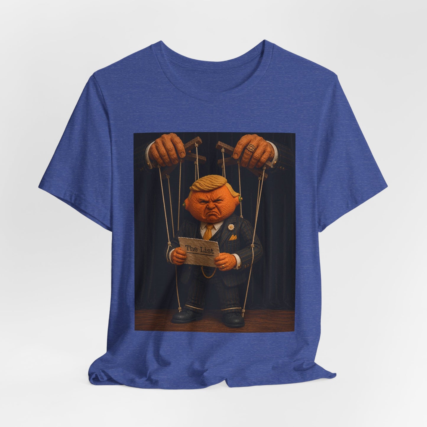 Political satire Tee — Puppet Illustration