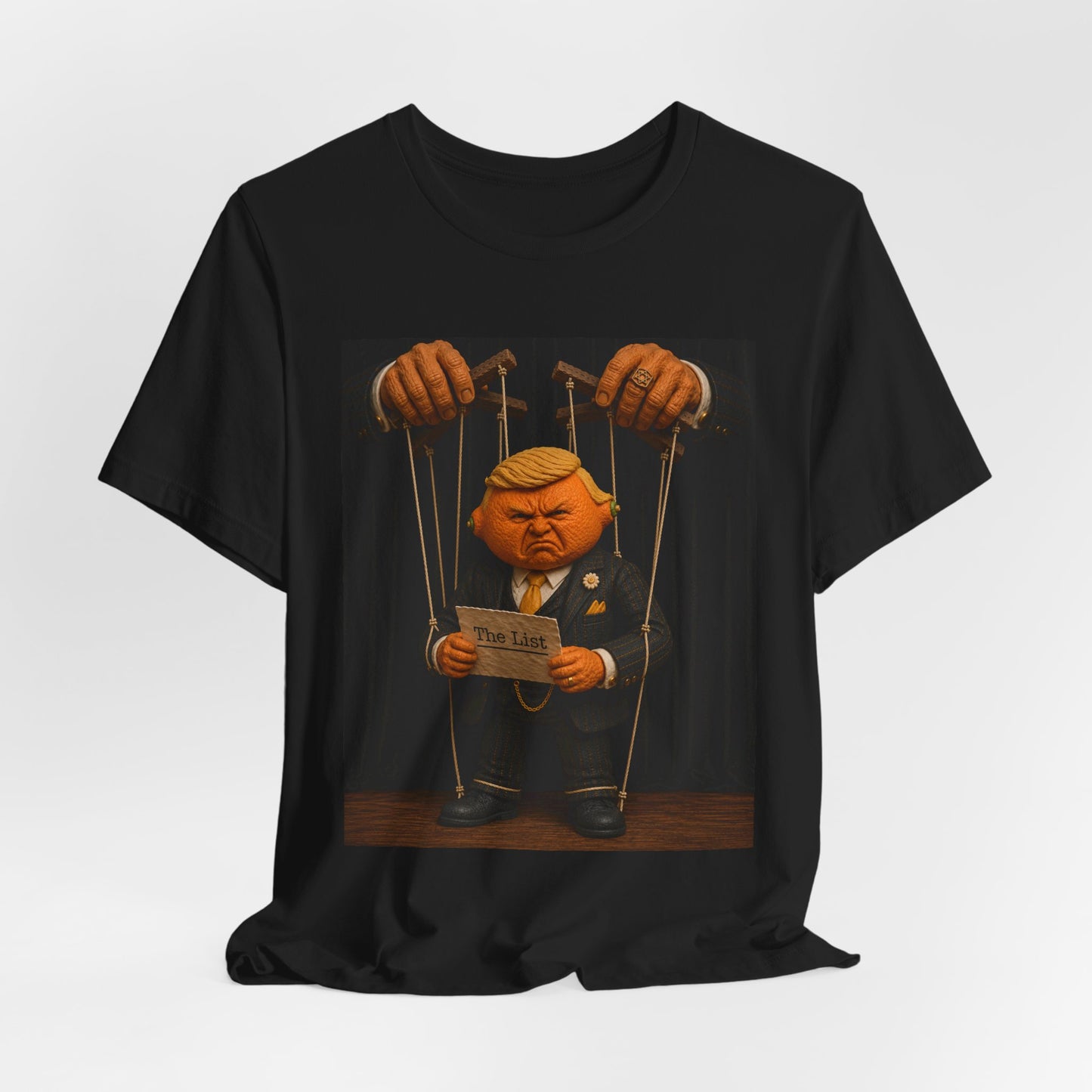 Political satire Tee — Puppet Illustration