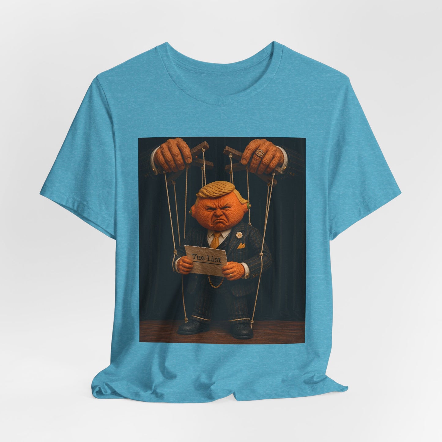 Political satire Tee — Puppet Illustration