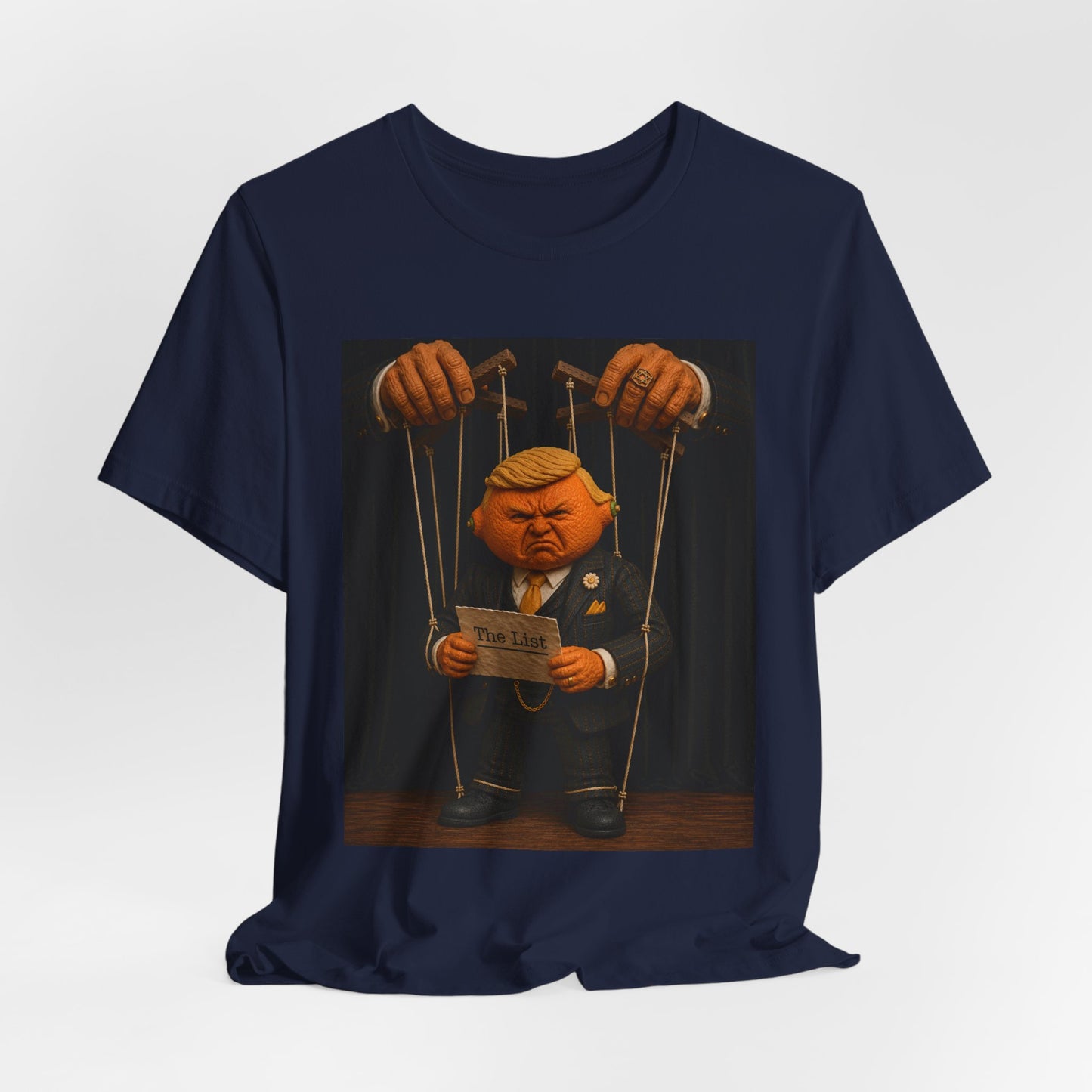 Political satire Tee — Puppet Illustration