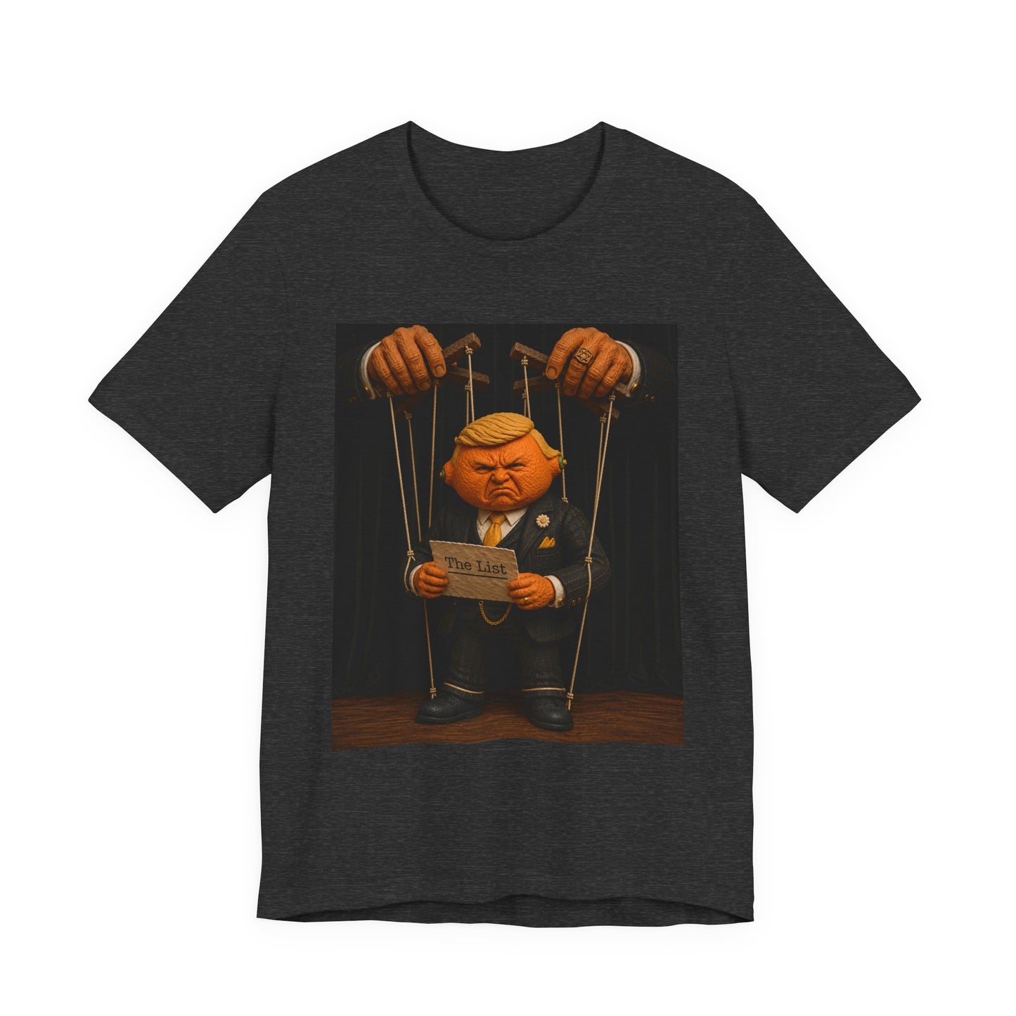 Political satire Tee — Puppet Illustration