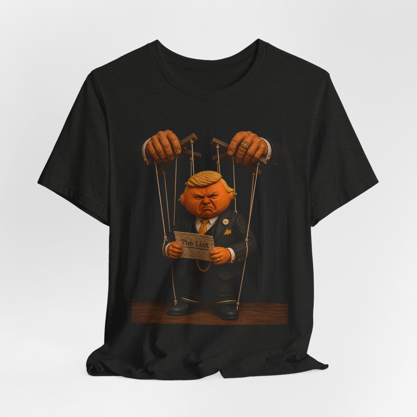 Political satire Tee — Puppet Illustration
