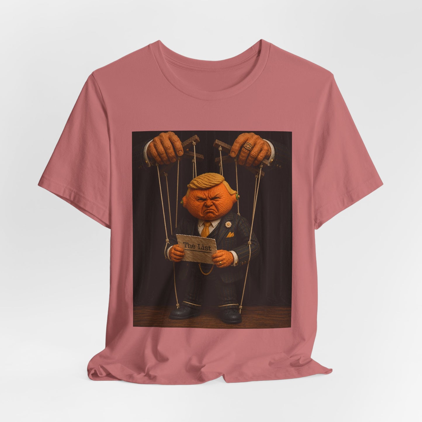 Political satire Tee — Puppet Illustration