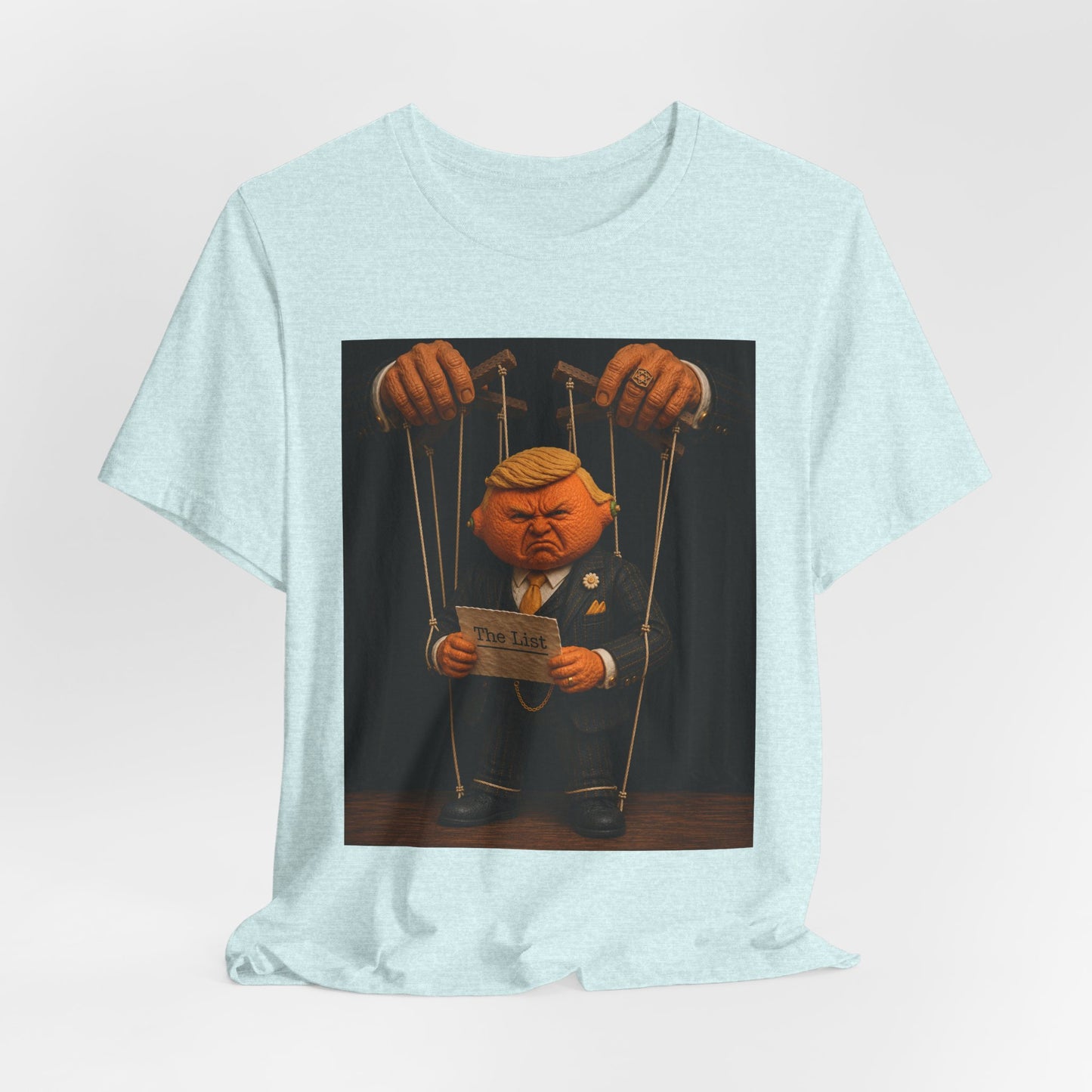 Political satire Tee — Puppet Illustration